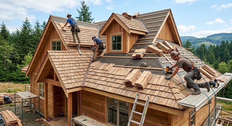 Wood Roofing Installation in Arvada, CO