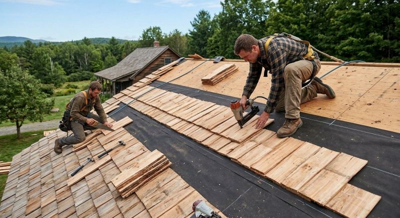 Wood Roofing Installation in Broomfield, CO