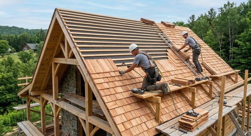 Wood Roofing Installation in Conifer, CO