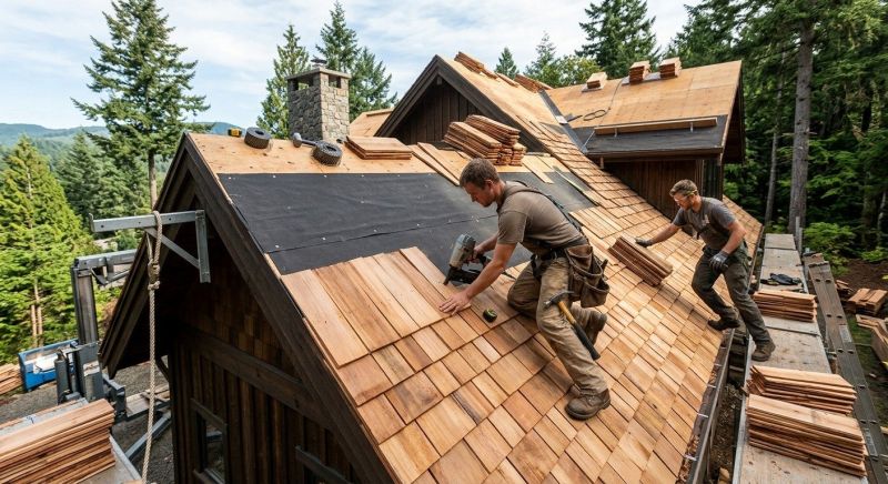 Wood Roofing Installation in Jefferson County, CO