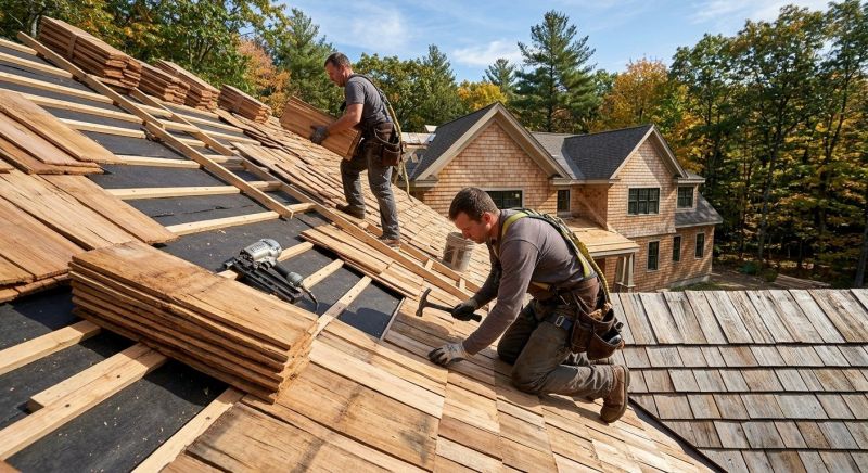 Wood Roofing Installation in Morrison, CO