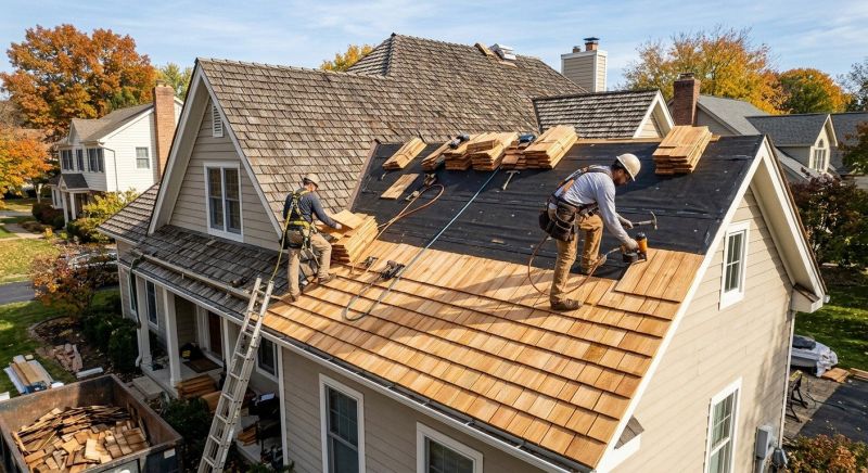 Wood Shake Roof Replacement in Englewood, CO