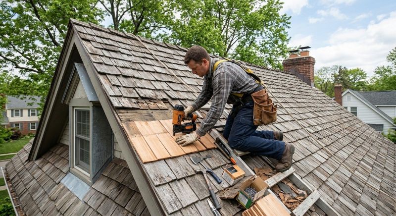 Wood Shingles Repair in Commerce City, CO