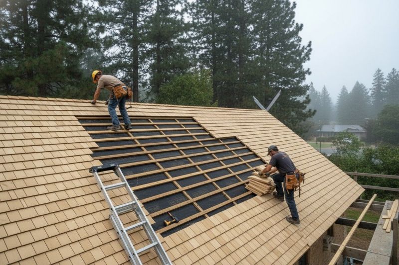 Wood Shingles Repair in Jefferson County, CO