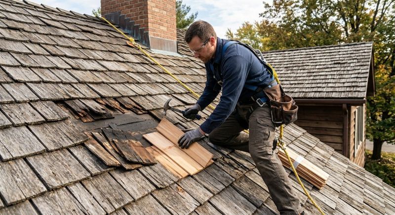 Wood Shingles Repair in Parker, CO